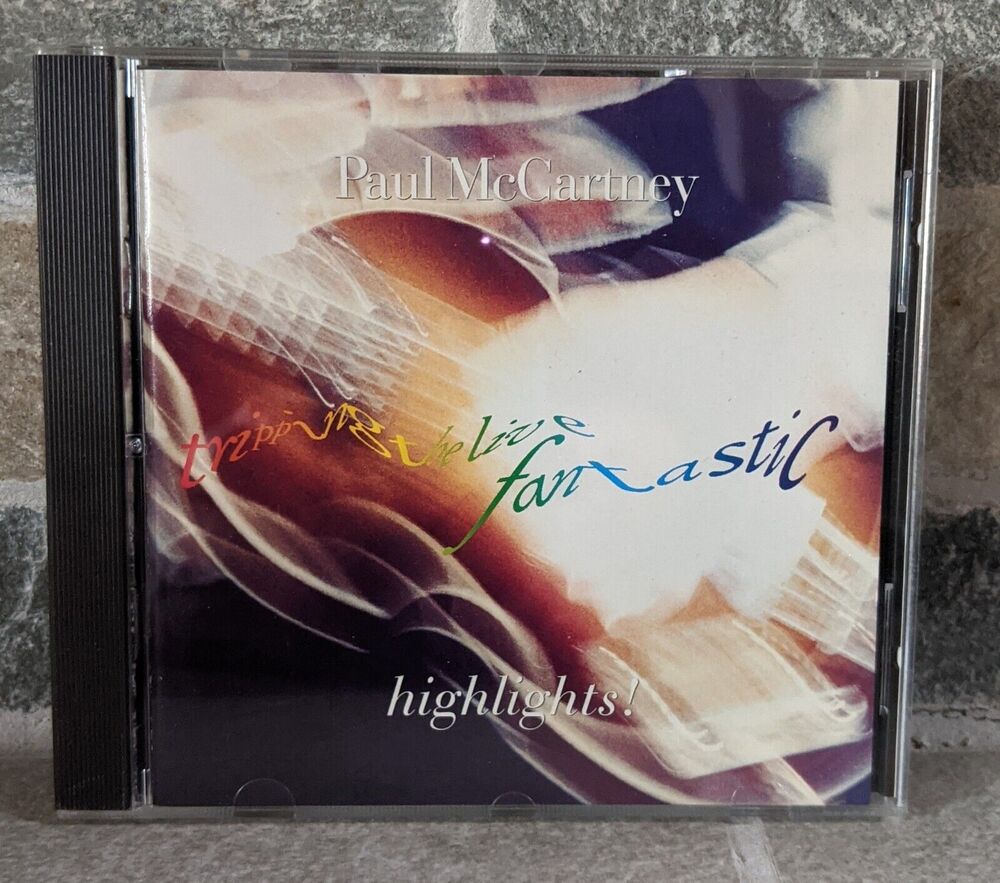 Tripping the Live Fantastic Highlights Paul McCartney (1990, Capitol, CD) VG